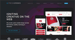 Desktop Screenshot of freshsparks.com